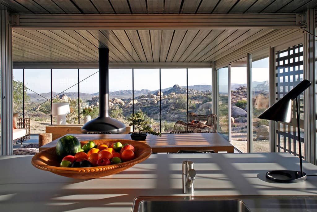 Off grid desert house, courtesy of Airbnb