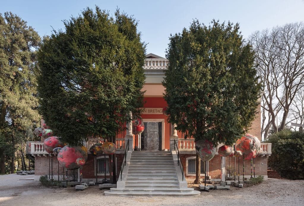 Phyllida Barlow's installation at the British Pavilion at the Venice Biennale 2017