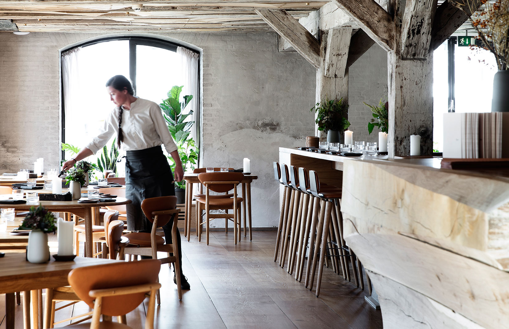 René Redzepi’s new Barr restaurant feels like a woodland cabin in Copenhagen