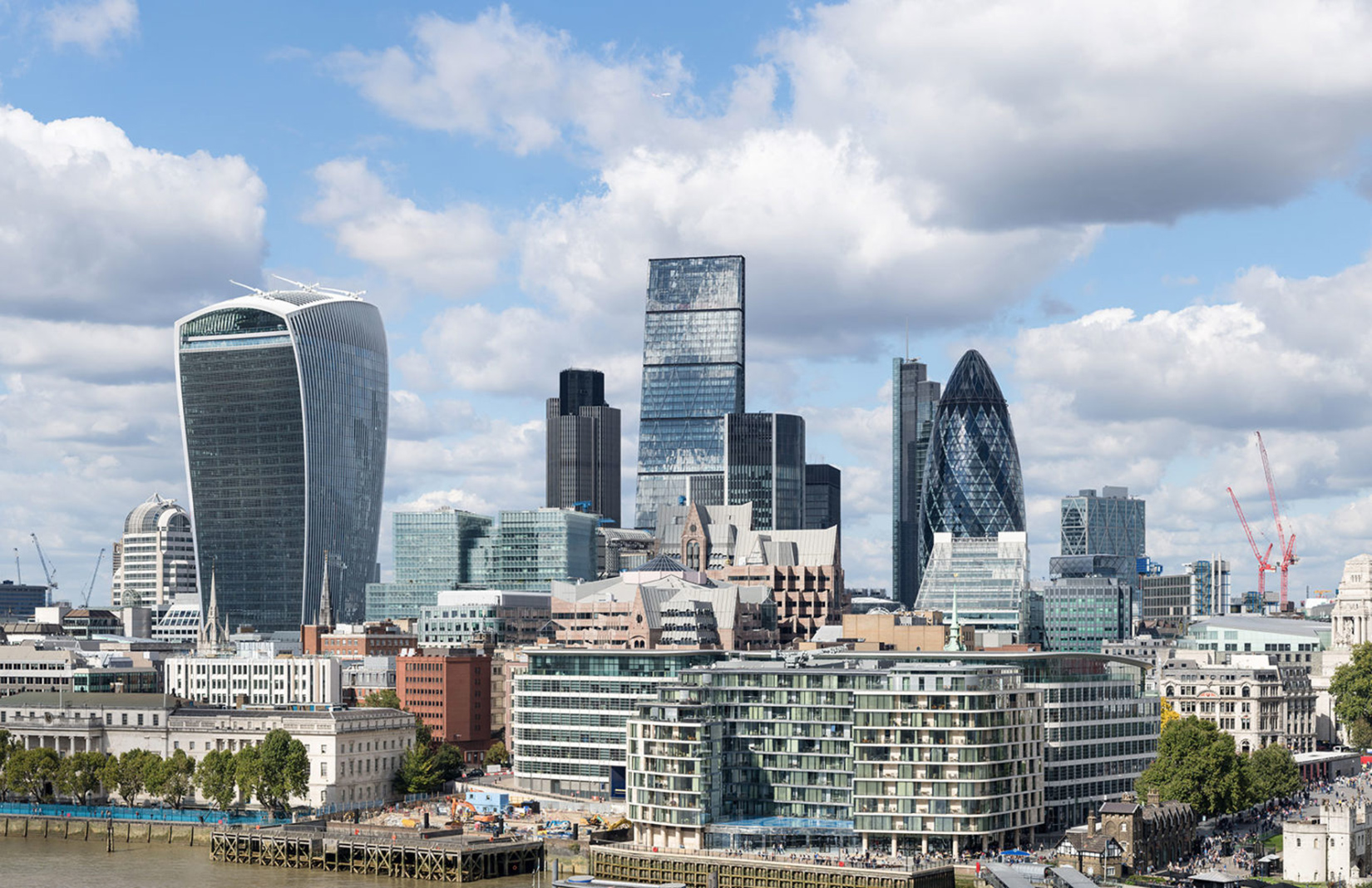 City of London Skyline 2015