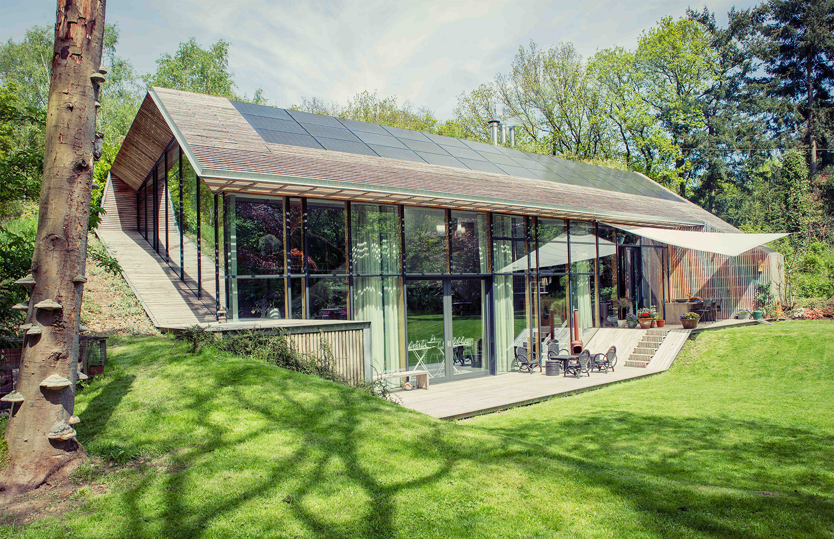 Property of the week: a Dutch eco-home built into the earth