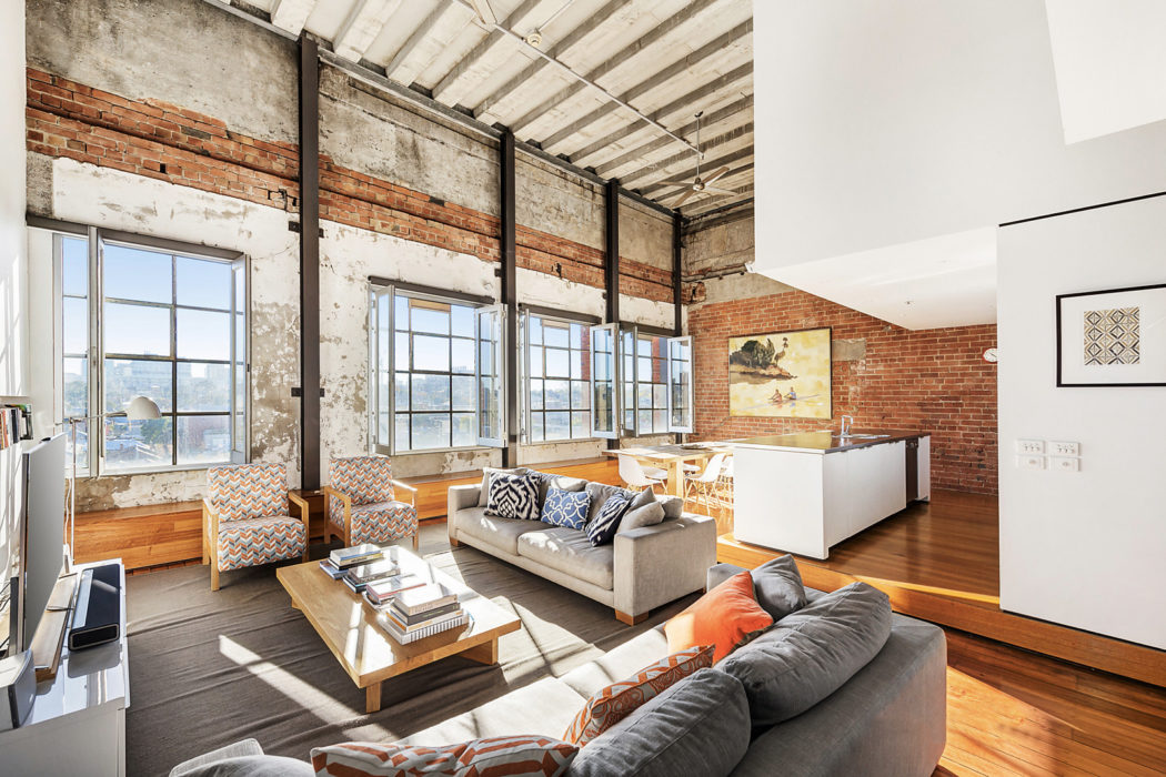Property Of The Week A Storied Melbourne Warehouse Conversion