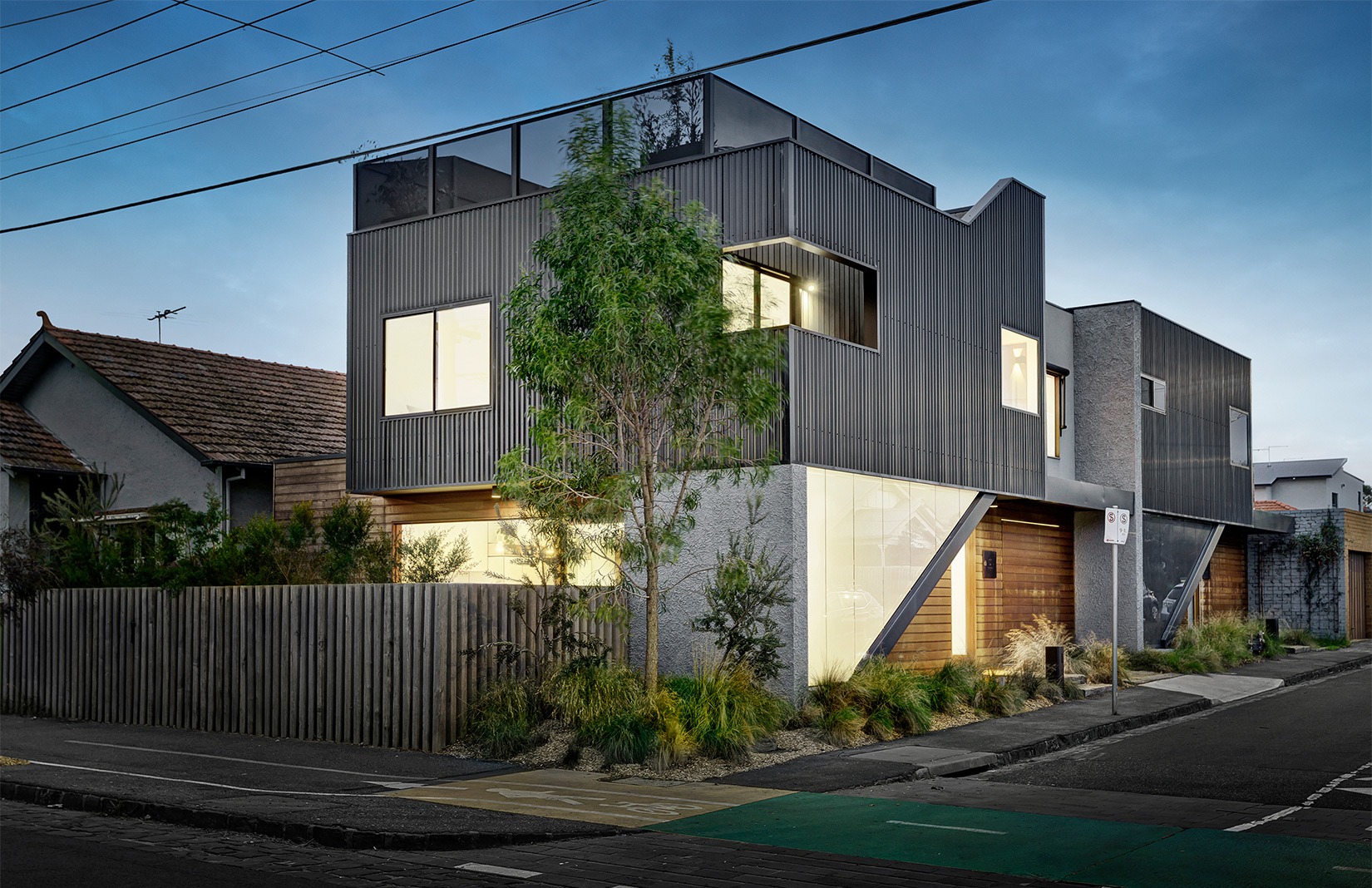 An Olympian’s minimalist Melbourne townhouse goes up for auction