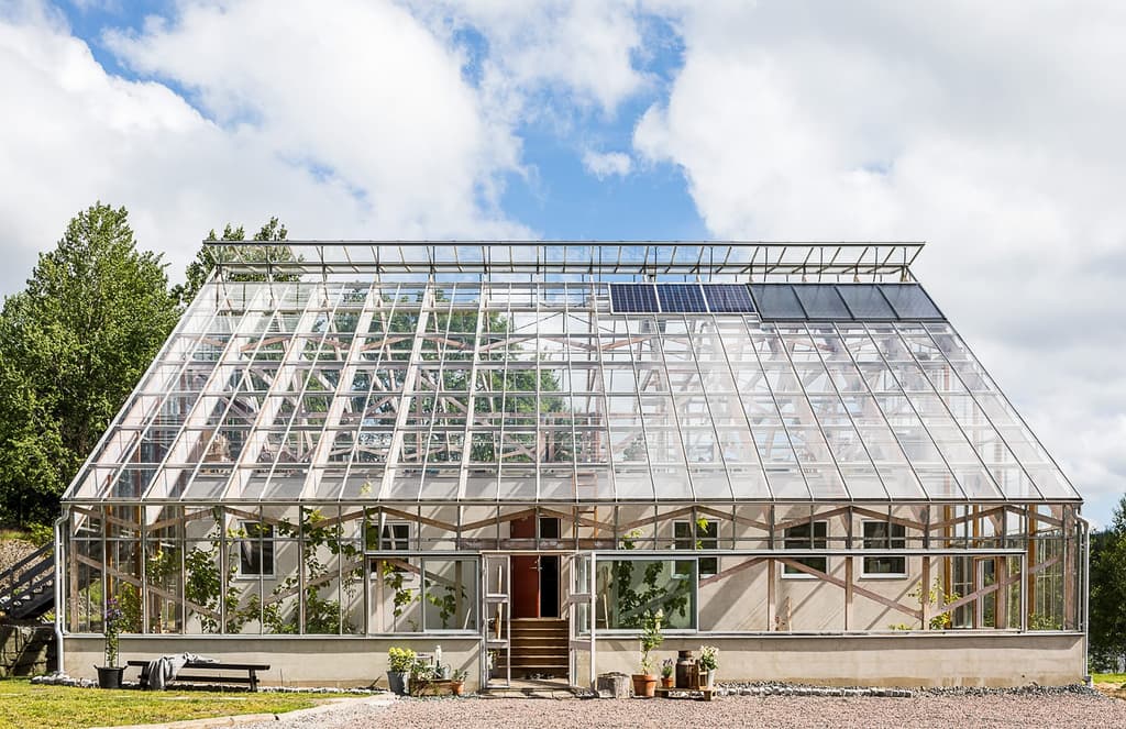 Live inside a Swedish greenhouse – listed for 7m SEK