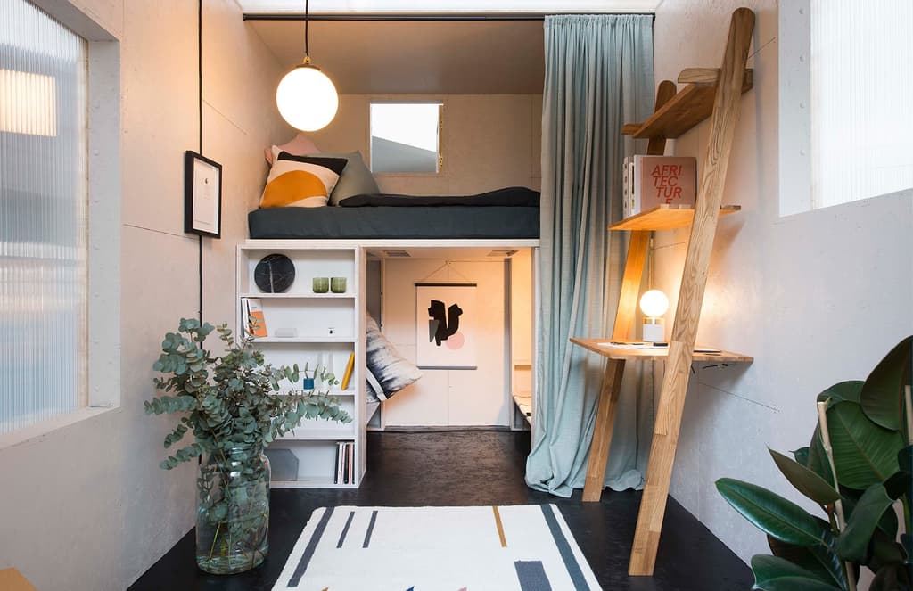 SHED homes by Lowe Guardians and Studio Bark