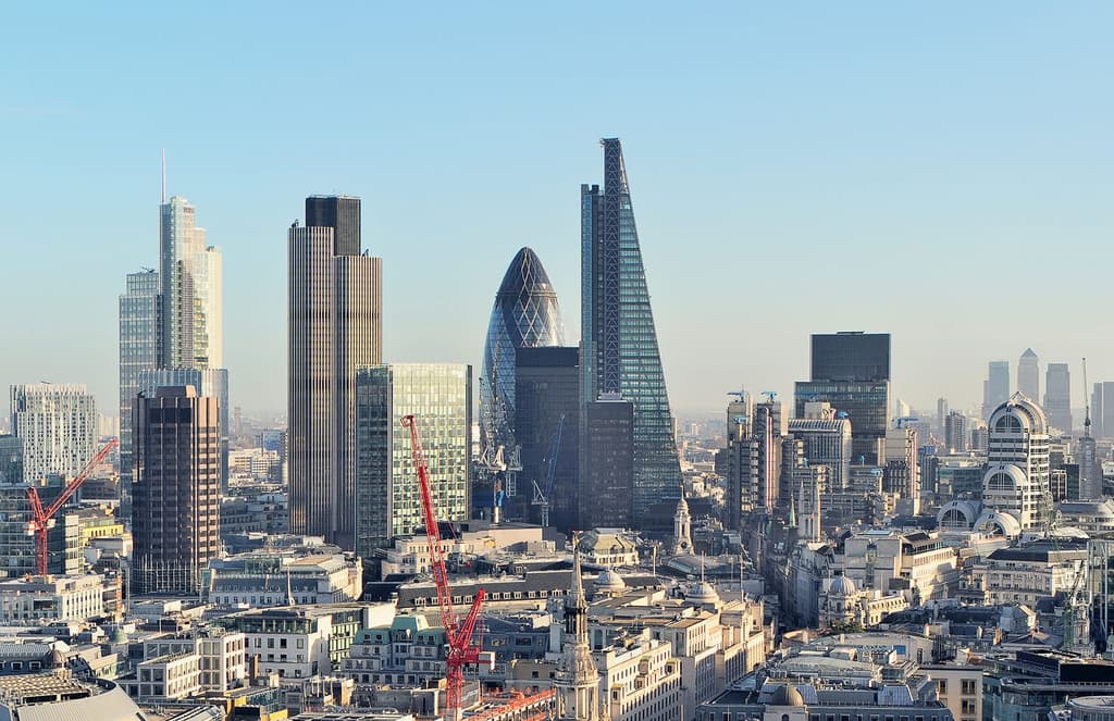 London's skyline in 2013