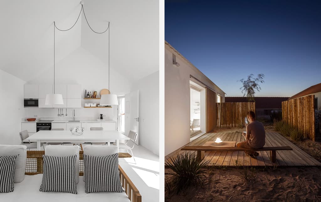 Comporta holiday villa for rent, designed by
