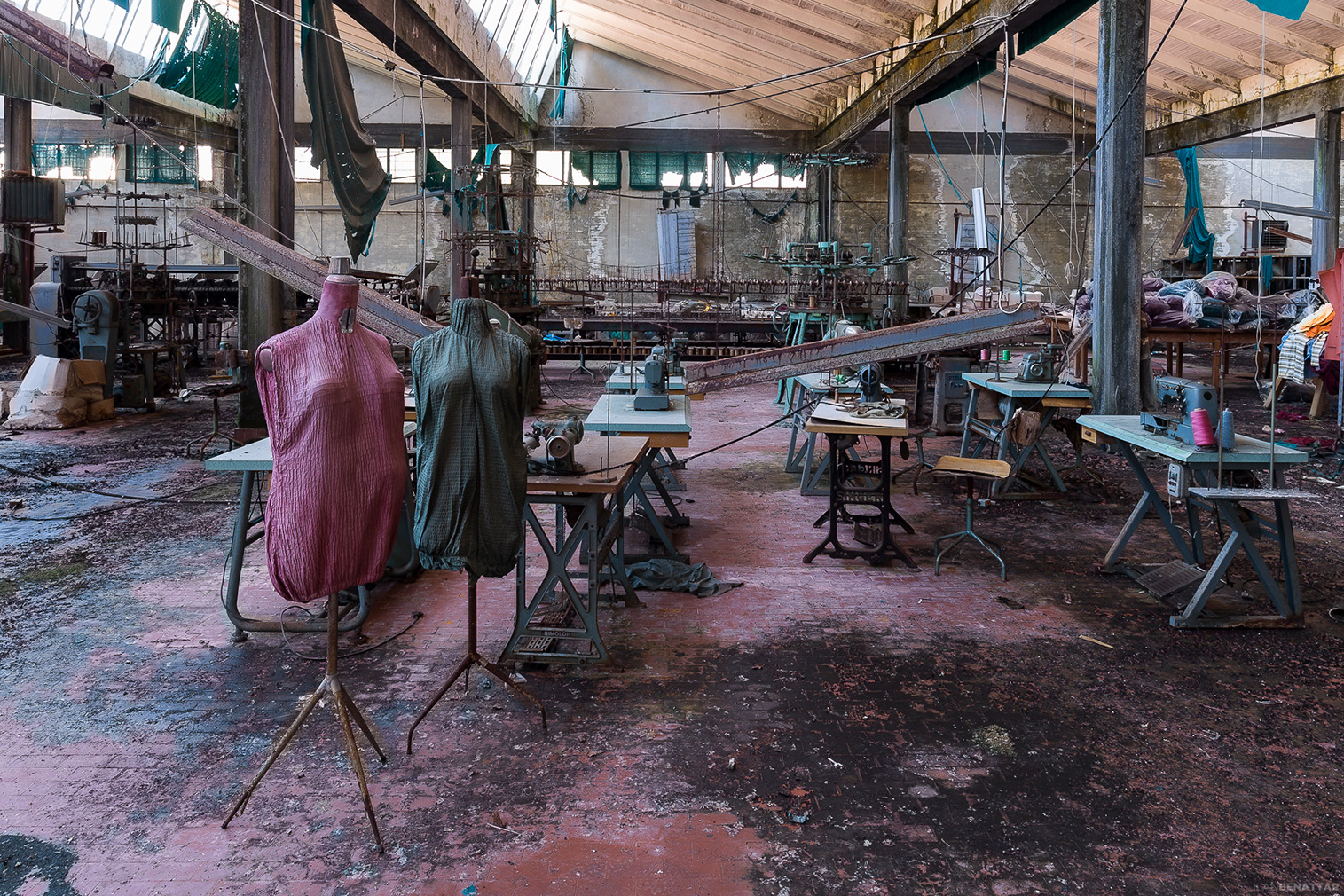 Lost factories series by Ilan Benettar. Abandoned factories