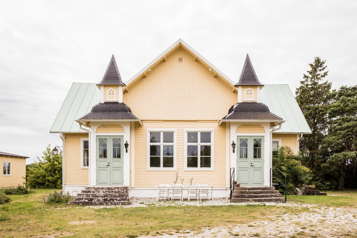 Converted Mission House and barracks for sale in Sweden’s Gotland