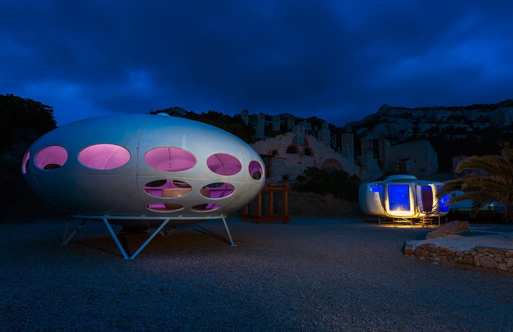 Sci-fi tiny homes land in Marseille