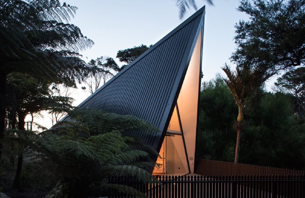 Holiday home of the week: a ‘tent house’ in the wetlands of New Zealand
