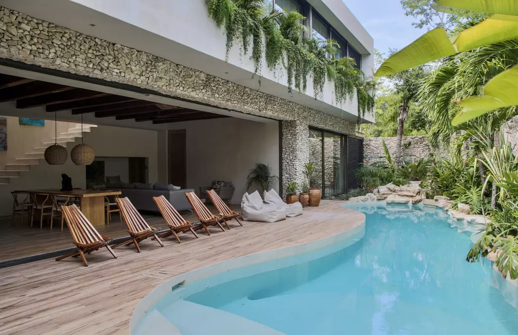 Holiday home of the week: a tropical Mexican hideaway by Co-Lab Design  Office