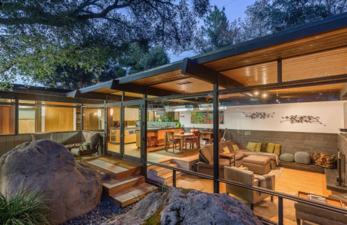 A midcentury classic in the Californian woods lists for $1.7m