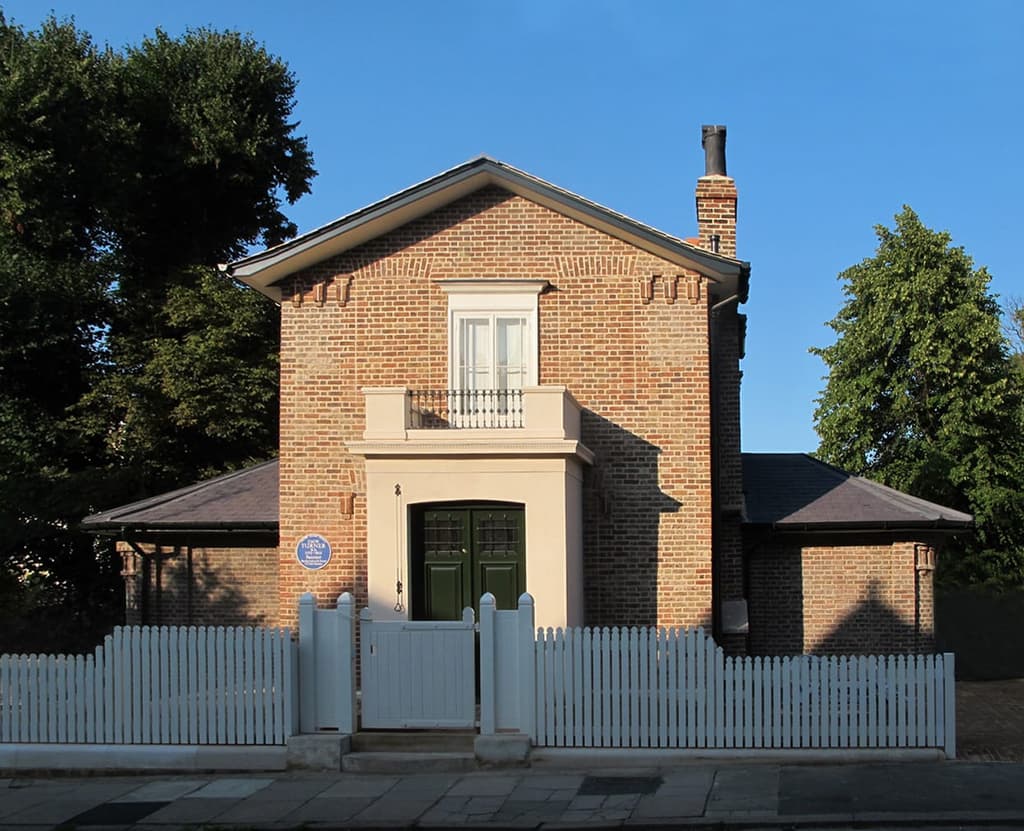 JMW Turner's former home, Sandycombe Lodge in London