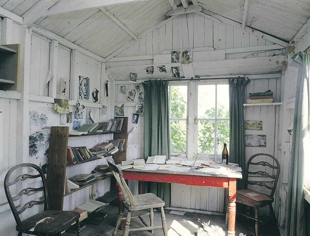 Dylan Thomas' home The Boathouse