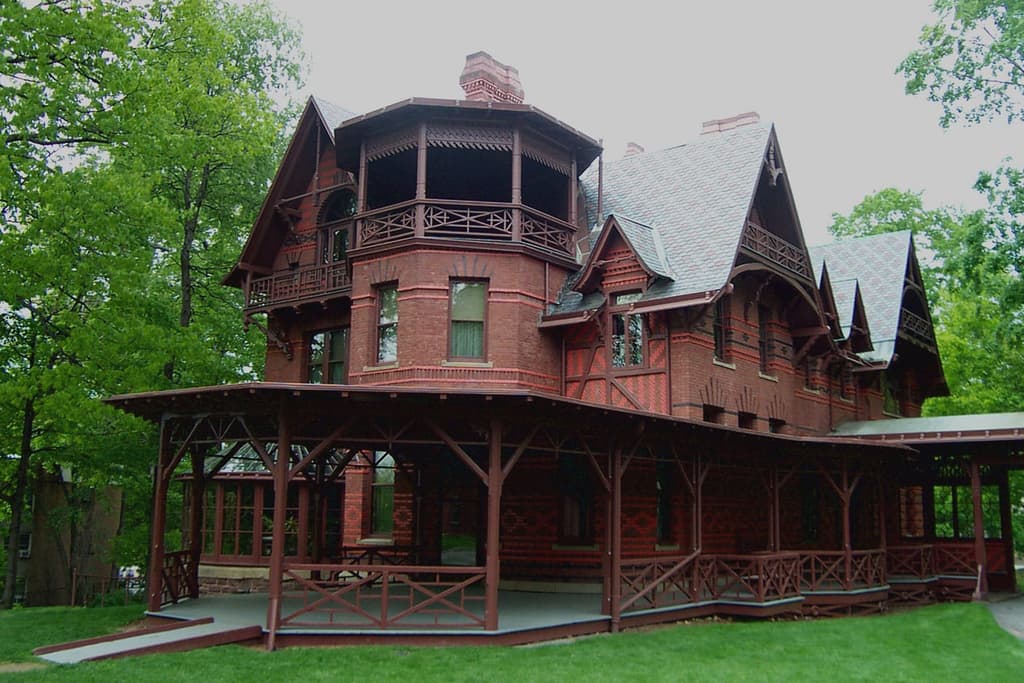 Mark Twain House - the writer's home