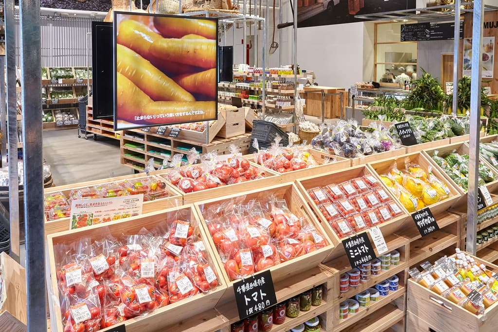 Muji flagship store in Tokyo