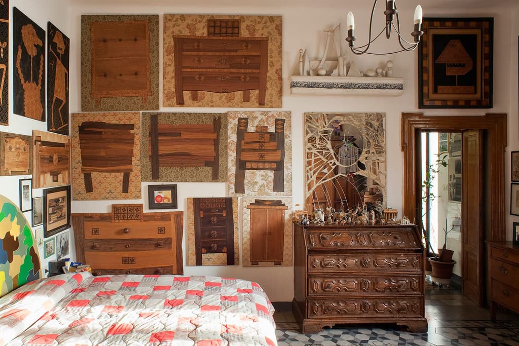Enrico Baj's home