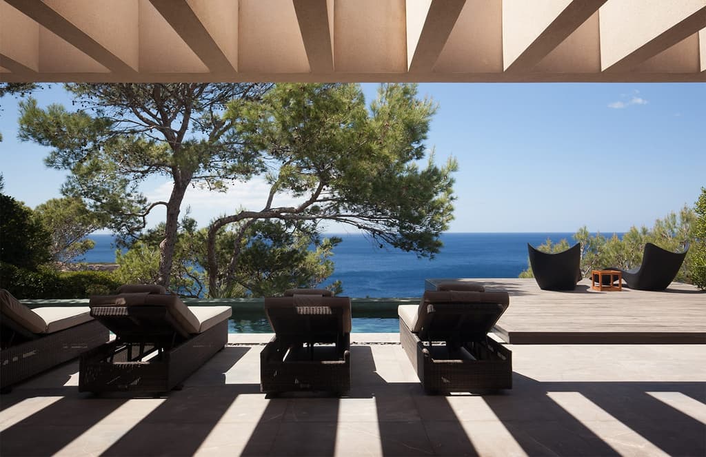 Holiday home of the week: an Ibizan villa overlooking the sea