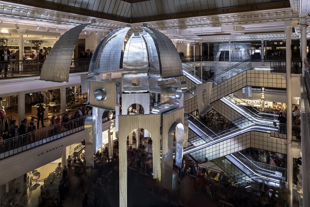 Edoardo Tresoldi Aura at Le Bon Marche