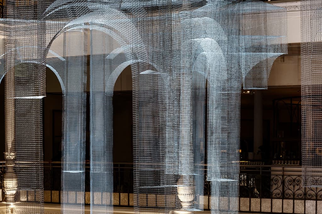 Edoardo Tresoldi Aura at Le Bon Marche