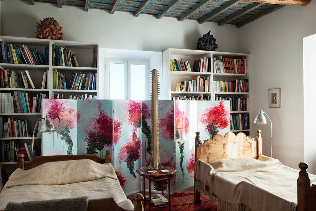 Alessandro Twombly's Lazio home. Photography: Miguel Flores-Vianna