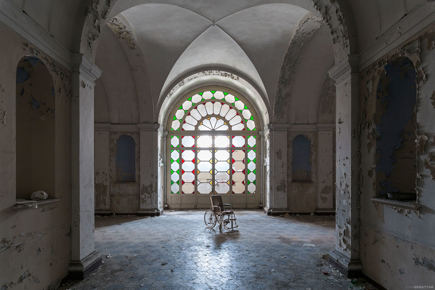 Forgotten spaces: abandoned medical centres captured by Ilan Benattar