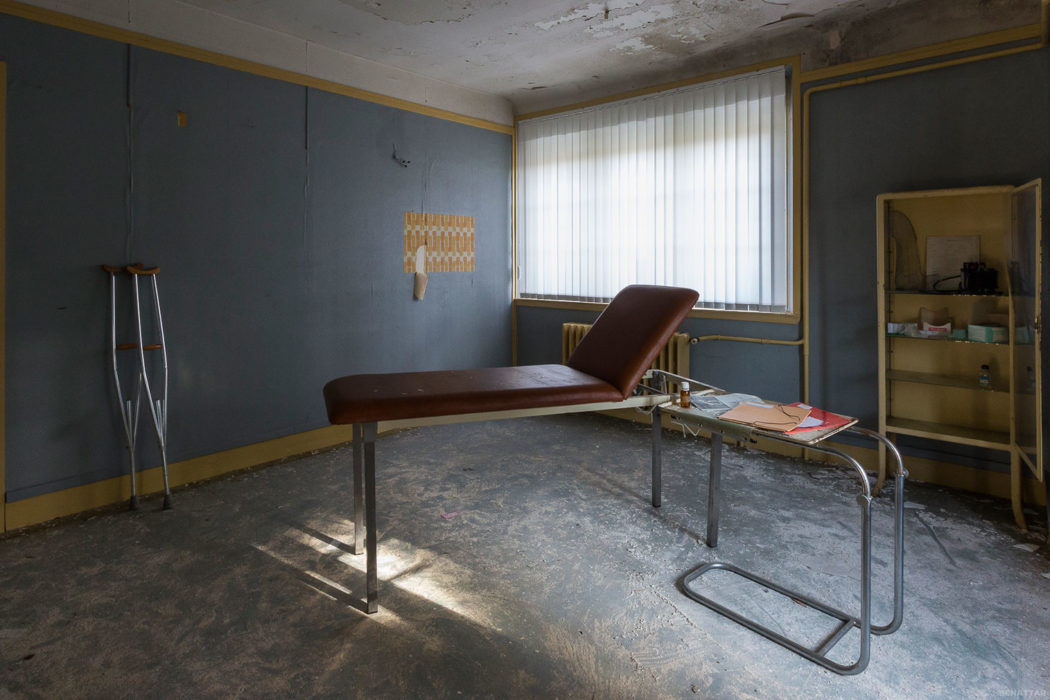 Forgotten spaces: abandoned medical centres captured by Ilan Benattar