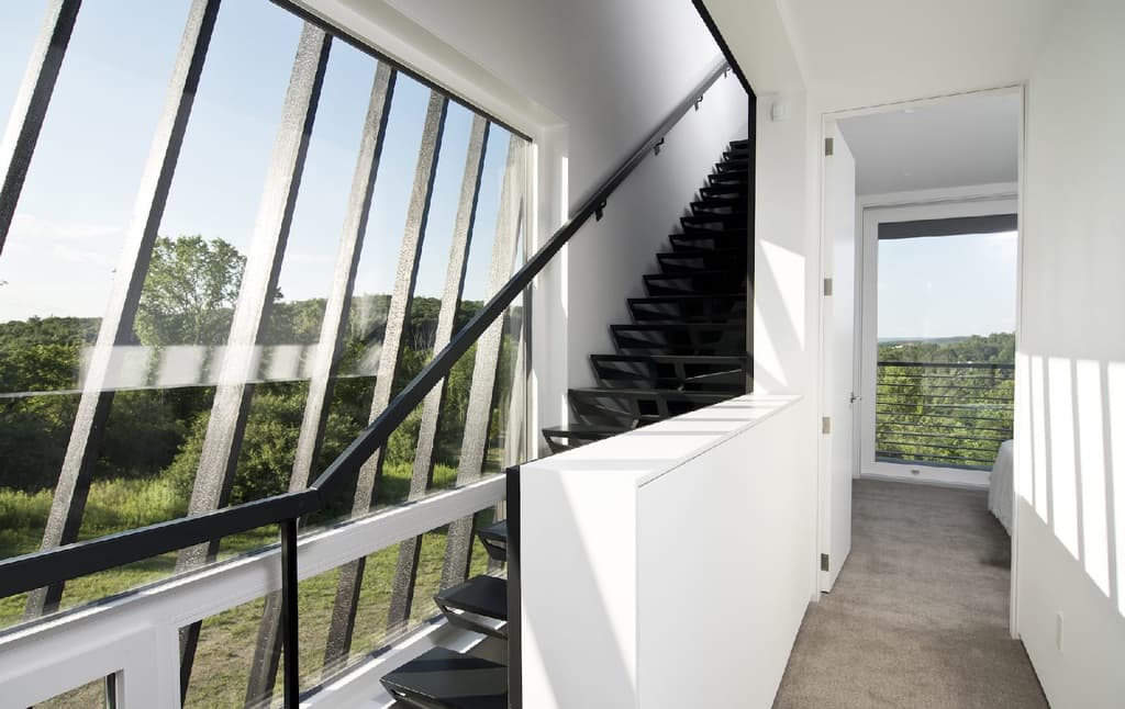 Sleeve House by architect Adam Dayem for sale in Hudson Valley, New York