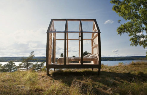 Can these glass cabins in Sweden help cure stress?