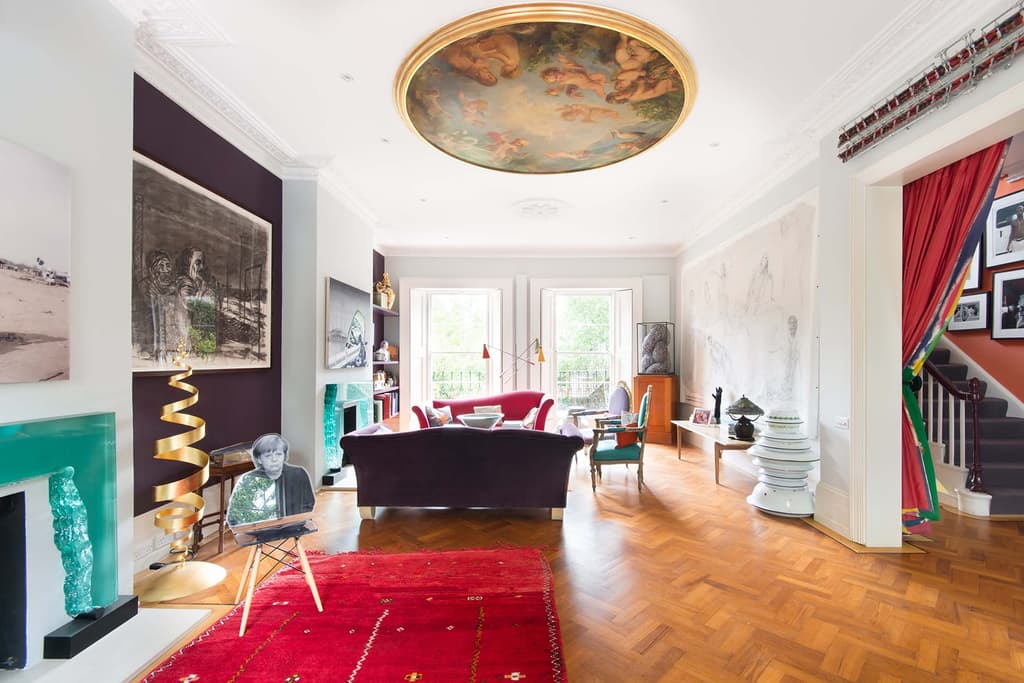 Vanessa Branson's St James Gardens home