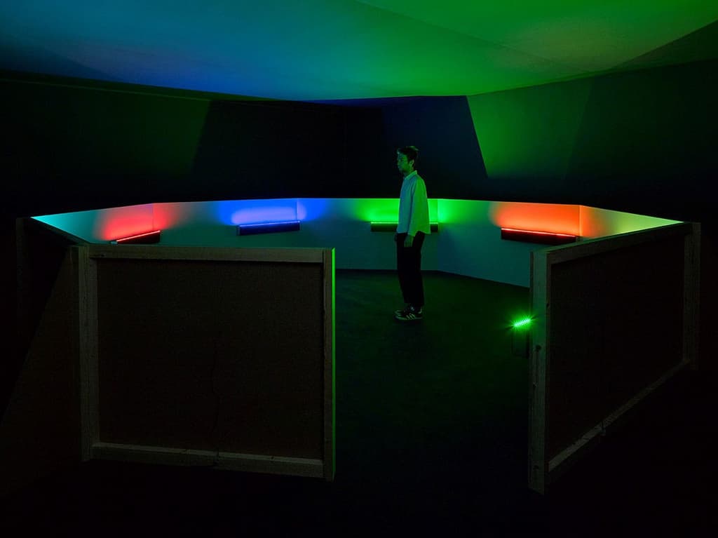 Haroon Mirza at Store Studios