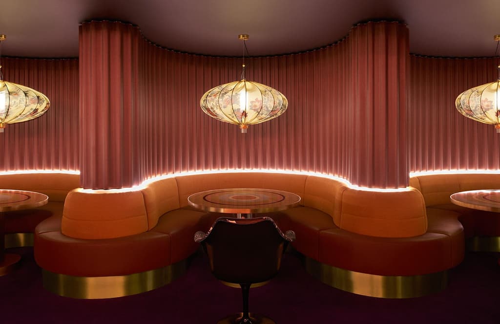 Leo's supperclub at The Arts Club in London, designed by Dimore Studio