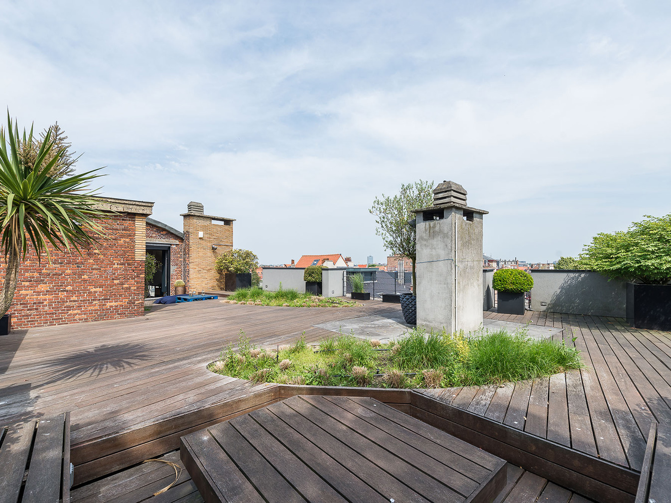 Art Deco factory penthouse for sale in Brussels