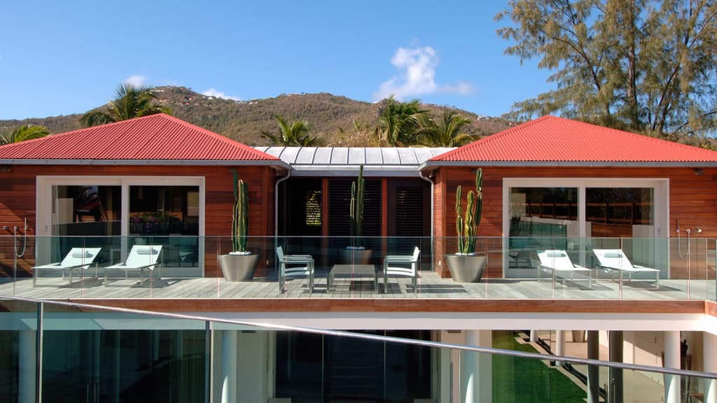 Eden Rock Star Villa St Barthes - a holiday home complex with professional grade recording studio