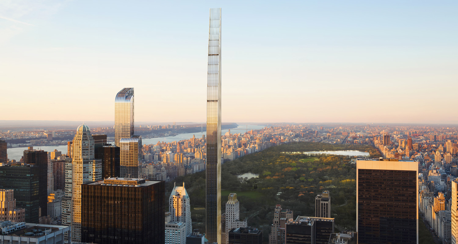 111 West 57th Street - one of the tallest buildings topping out this year