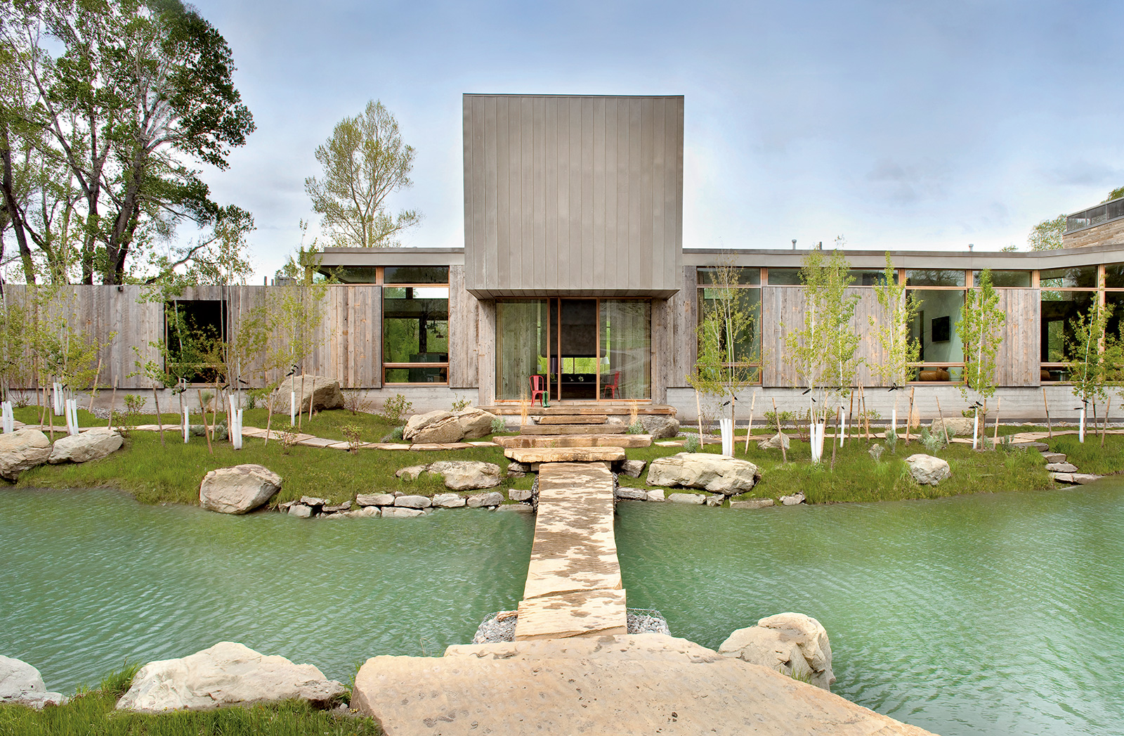 Living on water: Watershed Lodge by HUUM architecture