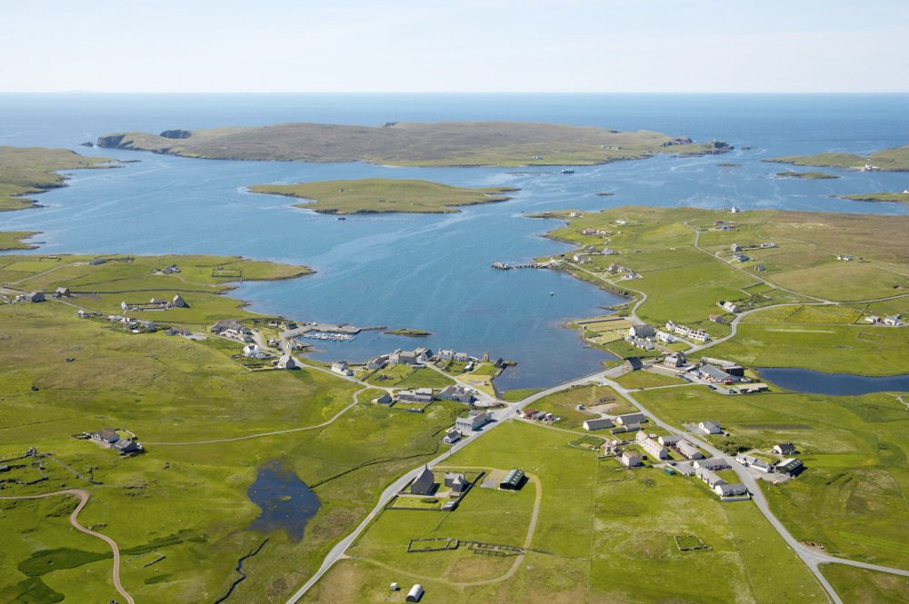 Linga Island, Shetlands
