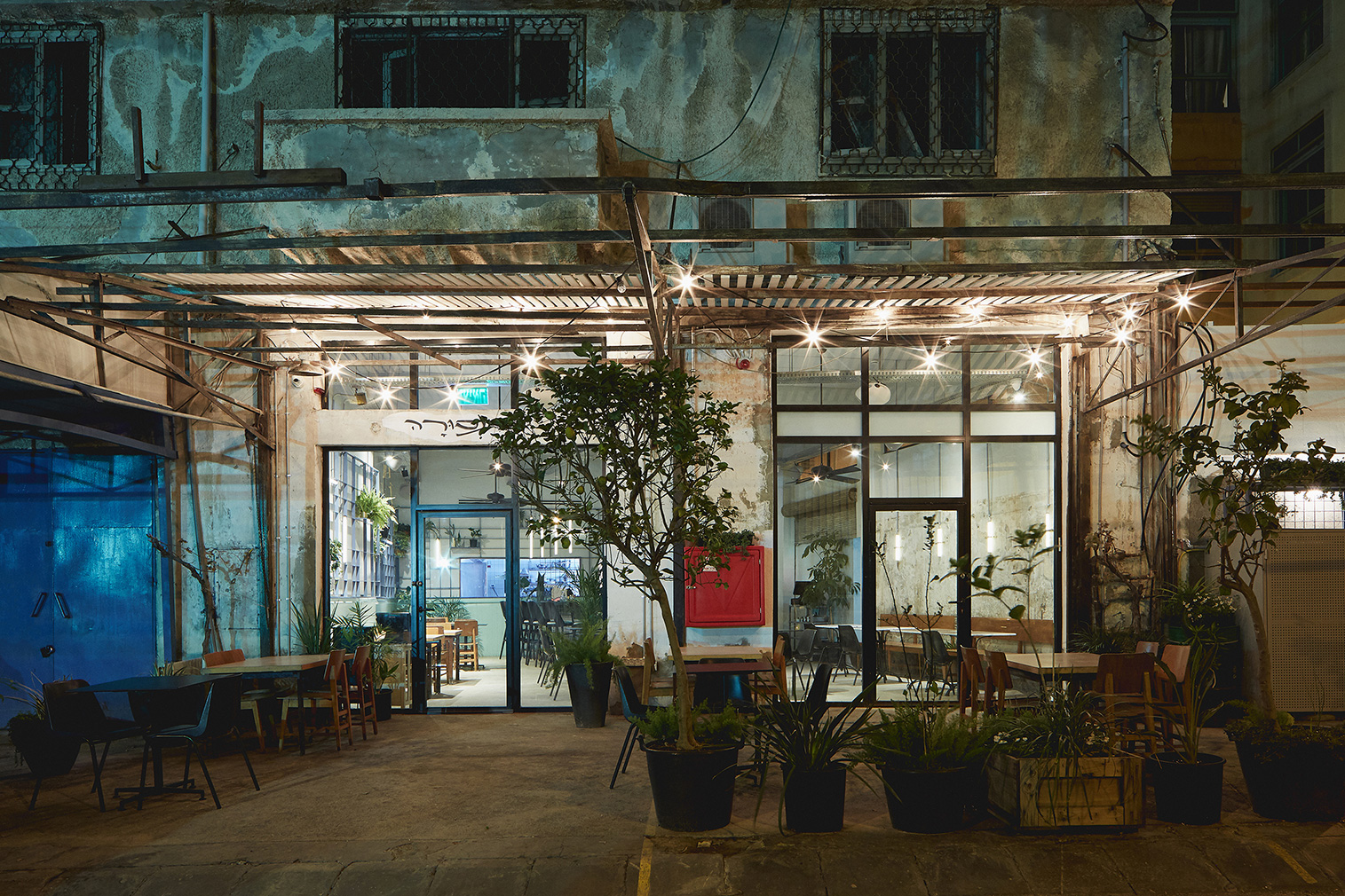 A Tel Aviv garage is reborn as Mansura restaurant