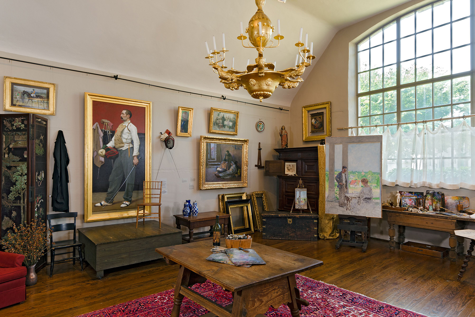 Gari Melchers' studio at Belmont