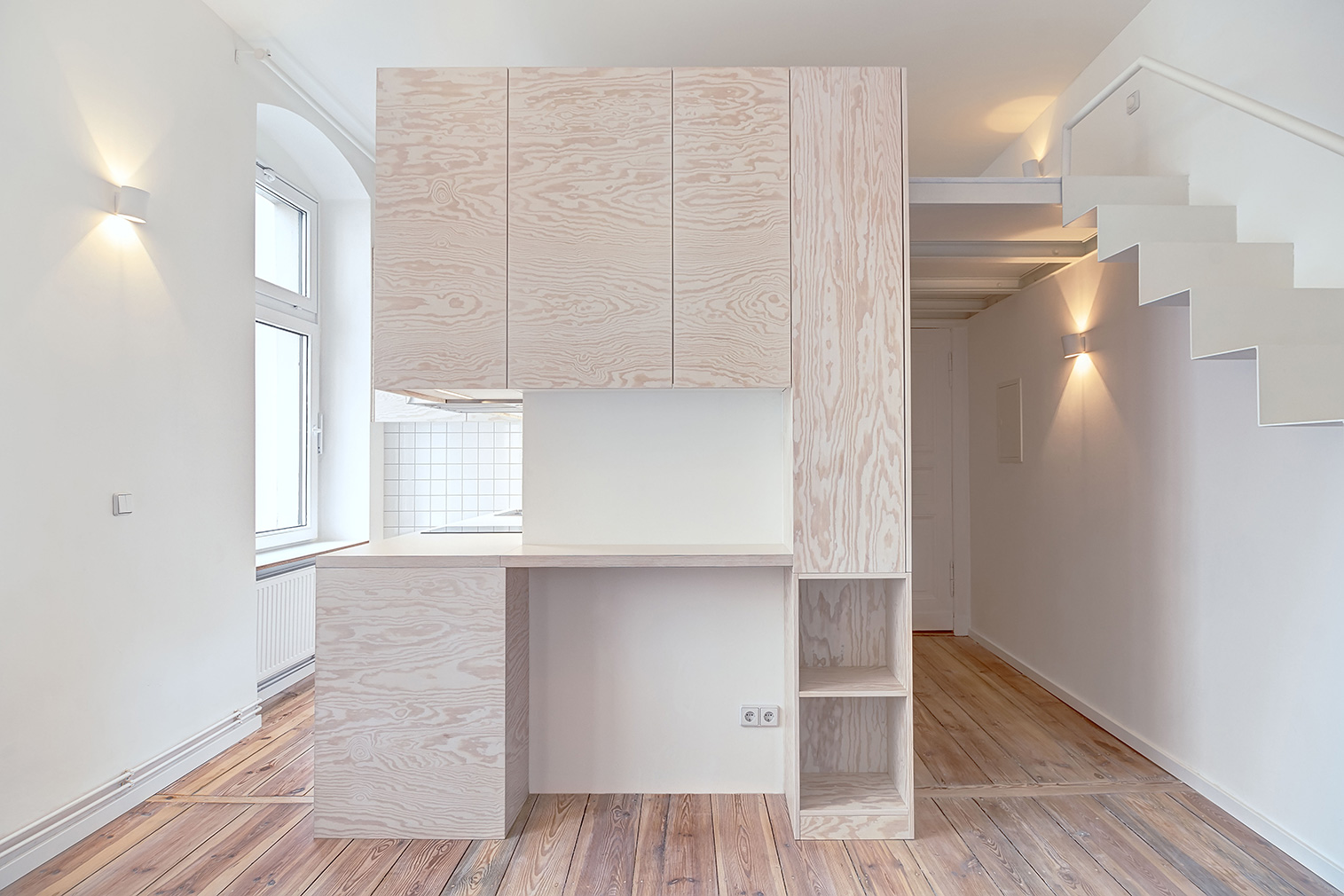 Micro home apartment designed by Paola Bagna