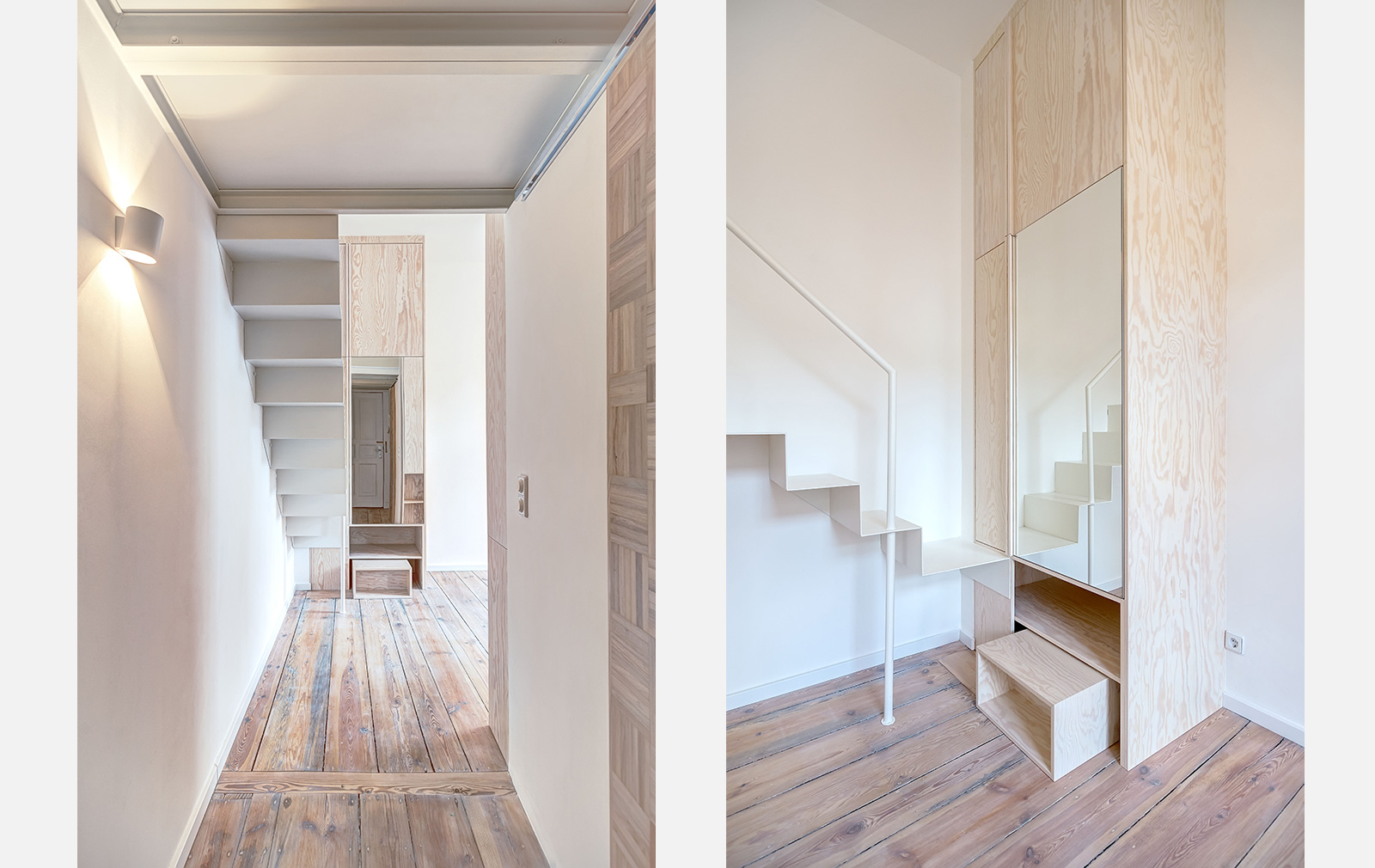 Micro home apartment designed by Paola Bagna