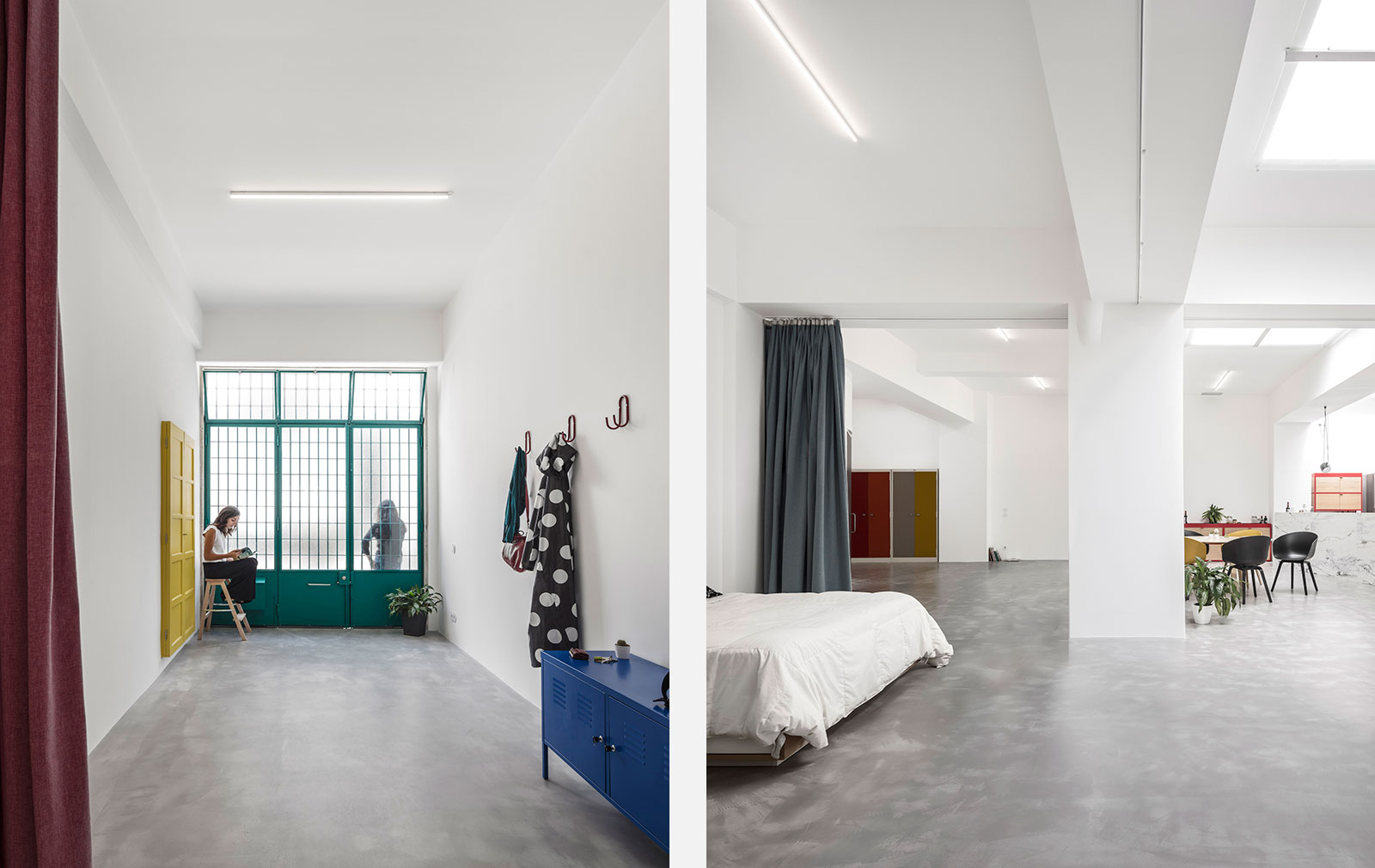 A garage conversion by Portuguese architecture practice Atelier Fala