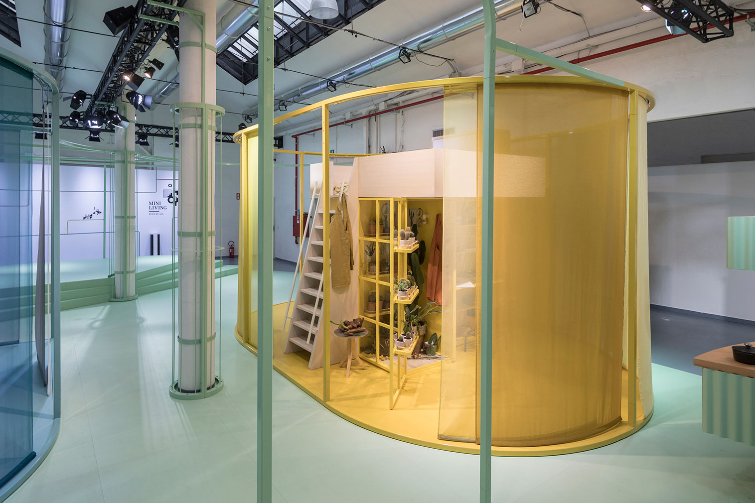 Studiomama's MINI Living installation at Milan Design Week