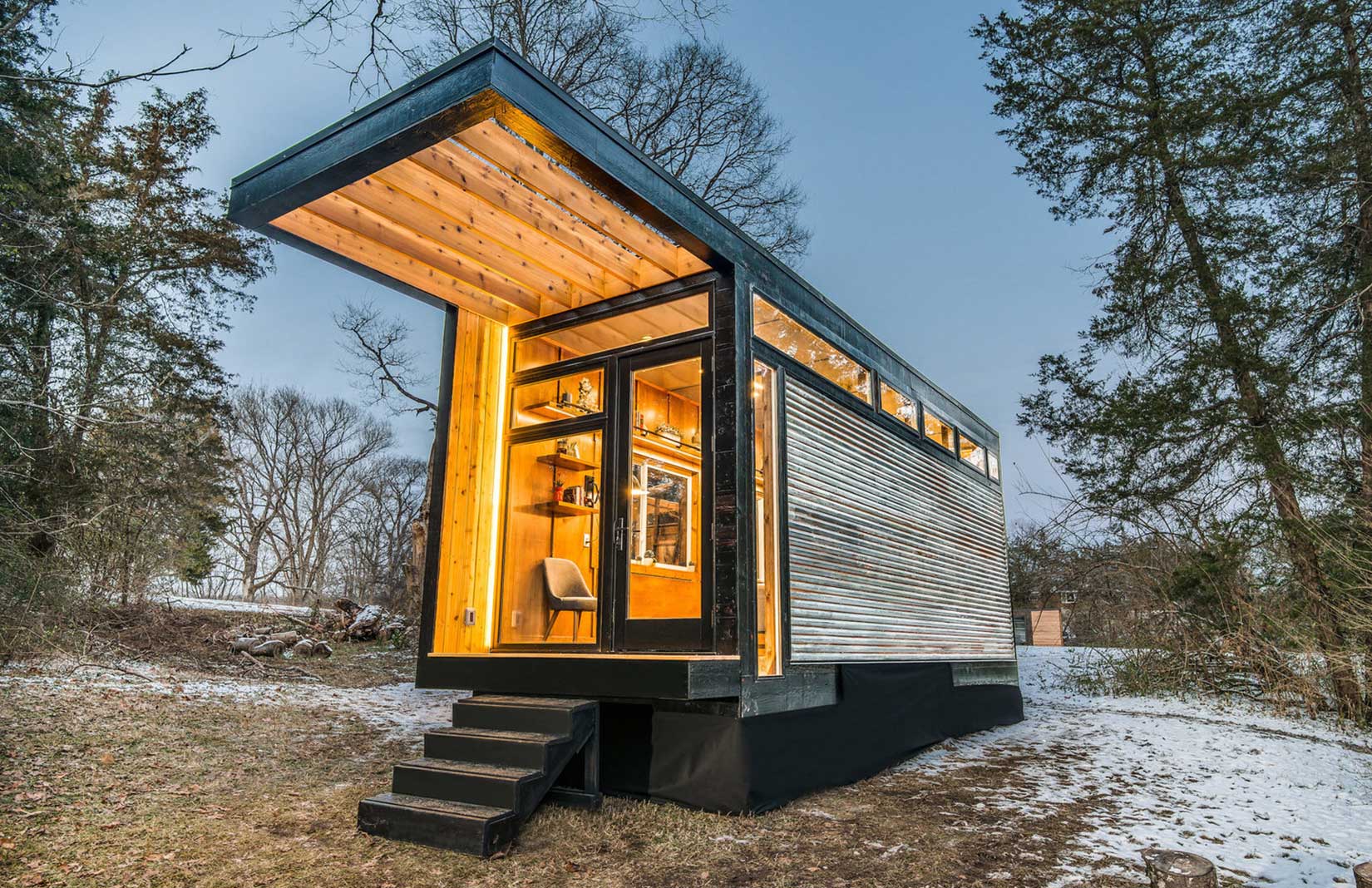 The Cornelia cabin from New Frontier Tiny Homes