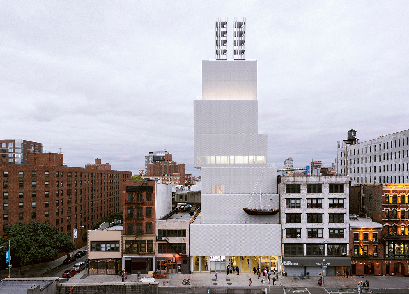 New Museum in new York. Photography: Dean Kaufman