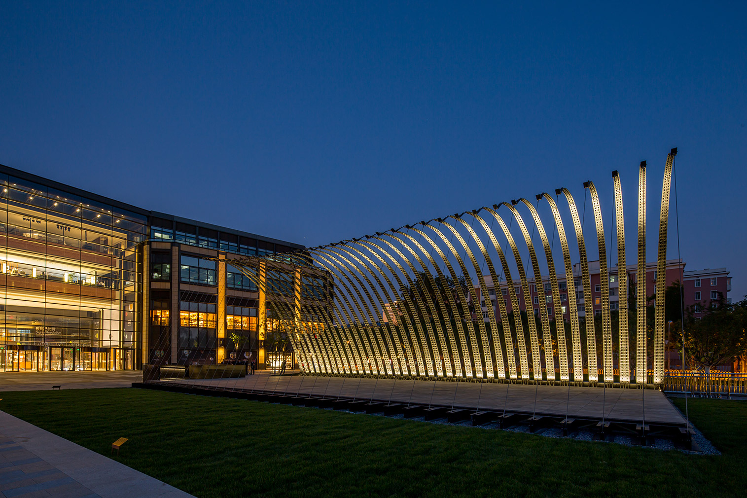 Serpentine Pavilion Beijing 2018 designed by JIAKUN Architects, WF Central, Beijing (30 May – 31 October 2018) WF CENTRAL © 2018