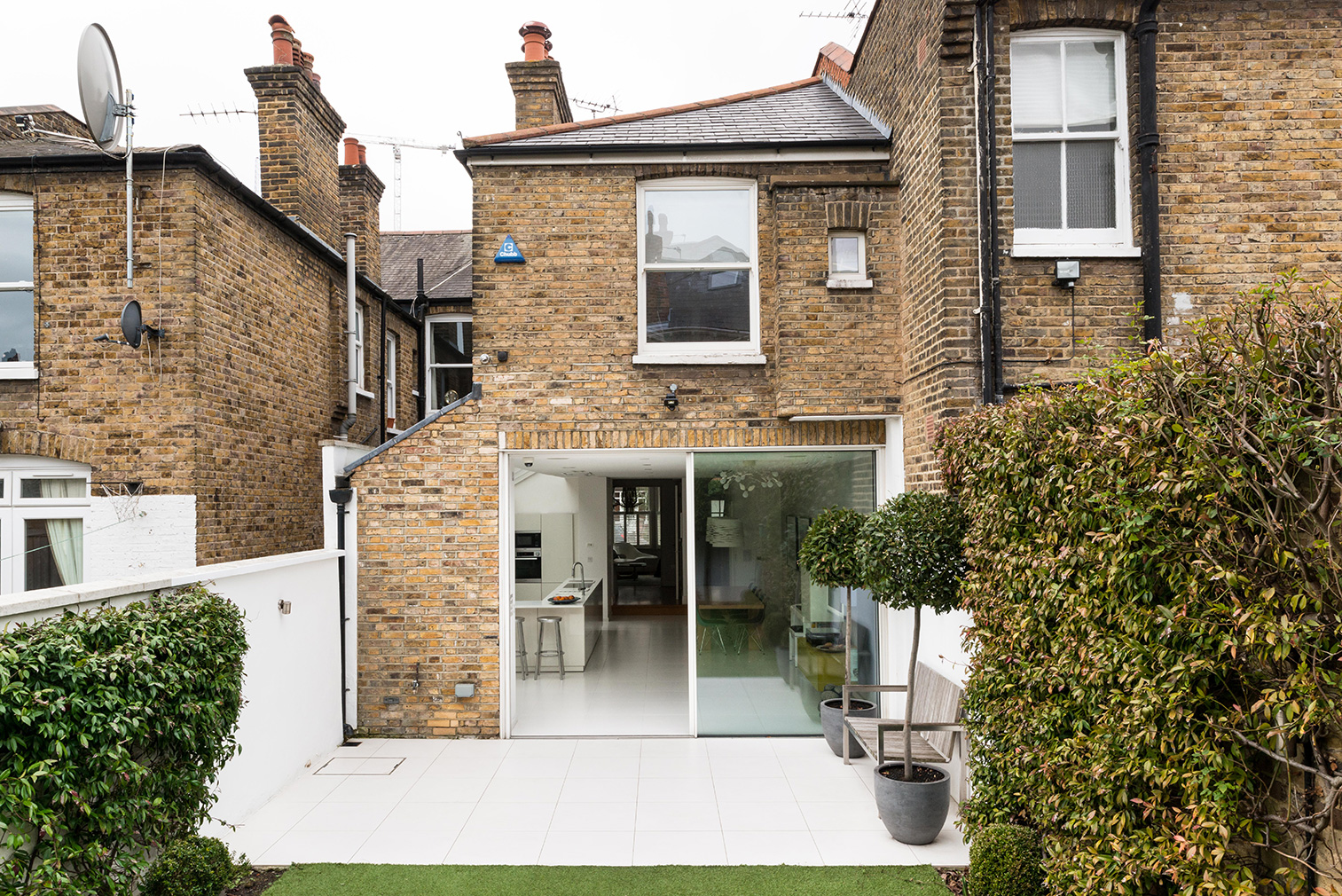 Highlever Road is currently on the market via The Modern House for £2.75m. Courtesy of The Modern House