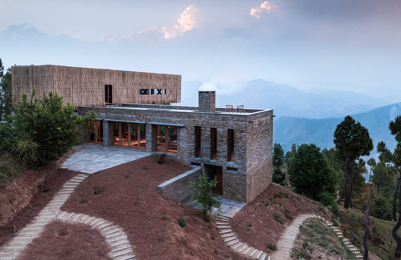 The Kumaon hotel in the Himalayas