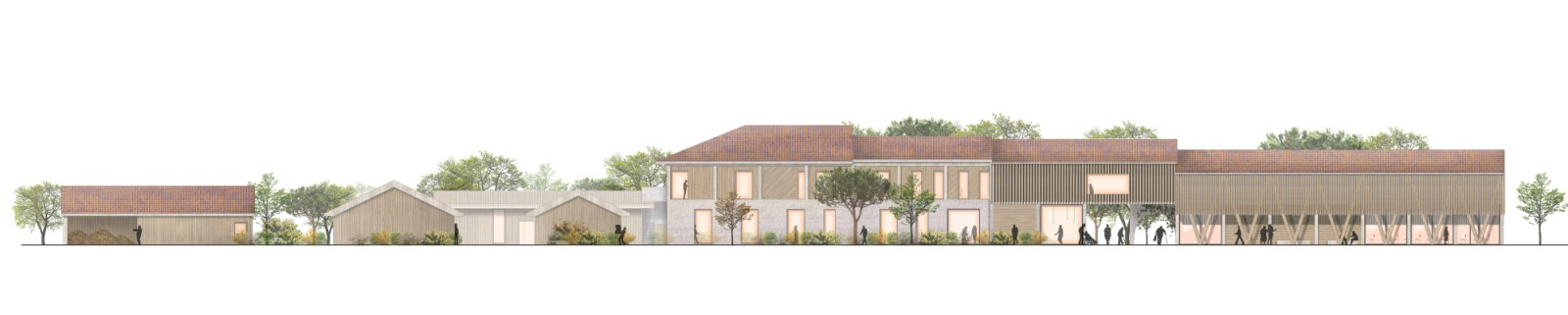 Alzheimers village in France designed by Nord Architects